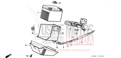 BATTERIE PK50ML de 1990